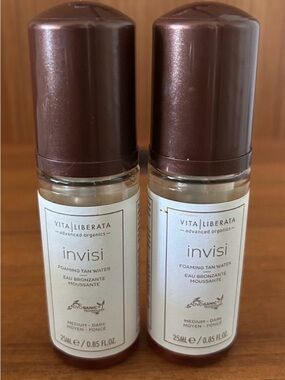 Vita Liberata Invisi Foaming Tan Water - Medium/Dark (Set of 2) 25 ml each